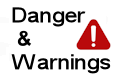 Weddin Danger and Warnings